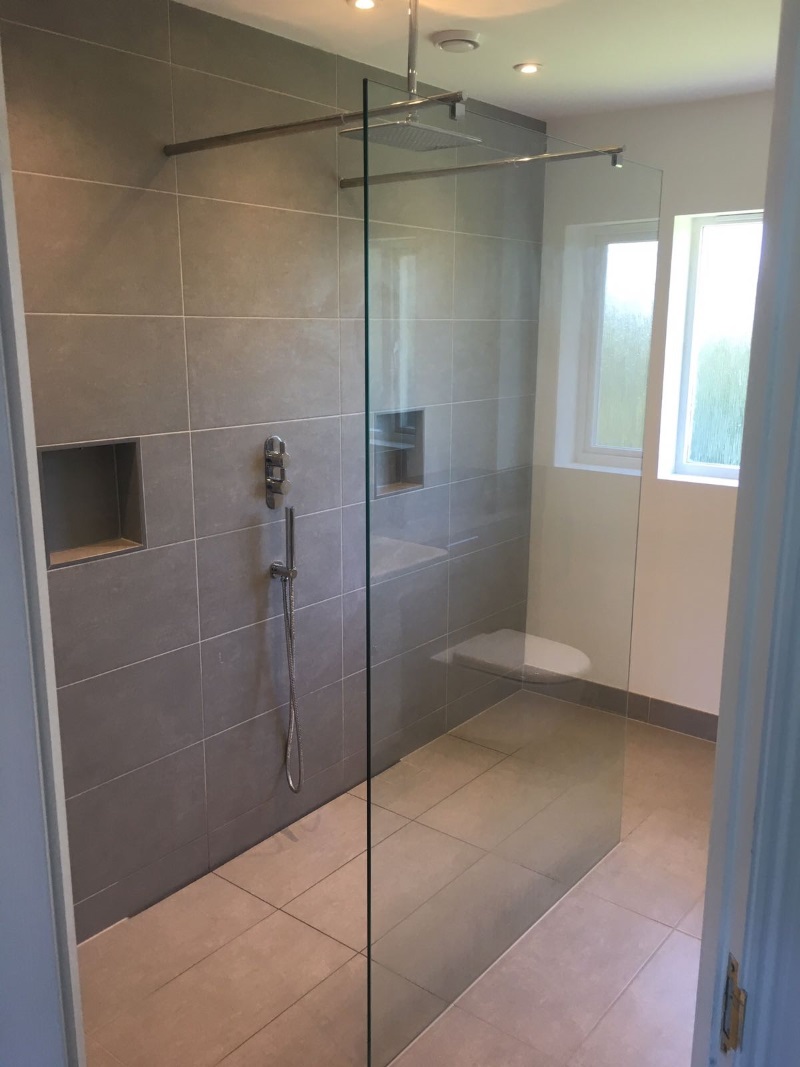Infinity Wetroom Drain Installed in Three Domestic Wetrooms
