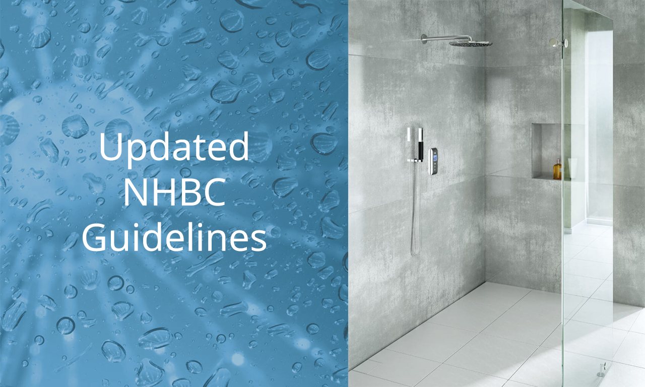 NHBC Guidelines for tiling shower areas